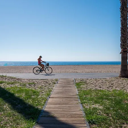 At139 Els Pins, 1ra Linea De La Playa, Piscina, Airco, Apartment *